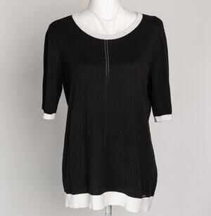 Calvin Klein Black White Top